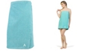 Linum Home 100% Turkish Cotton Terry Personalized Women's Bath Wrap - Aqua